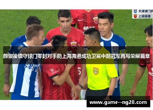 颜骏凌镇守球门零封对手助上海海港成功卫冕中超冠军再写荣耀篇章